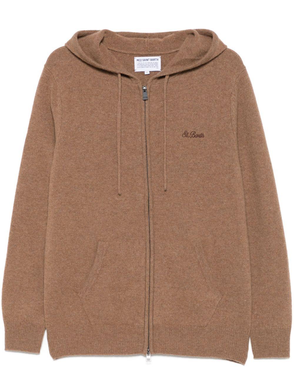 Cardigan notting cammello