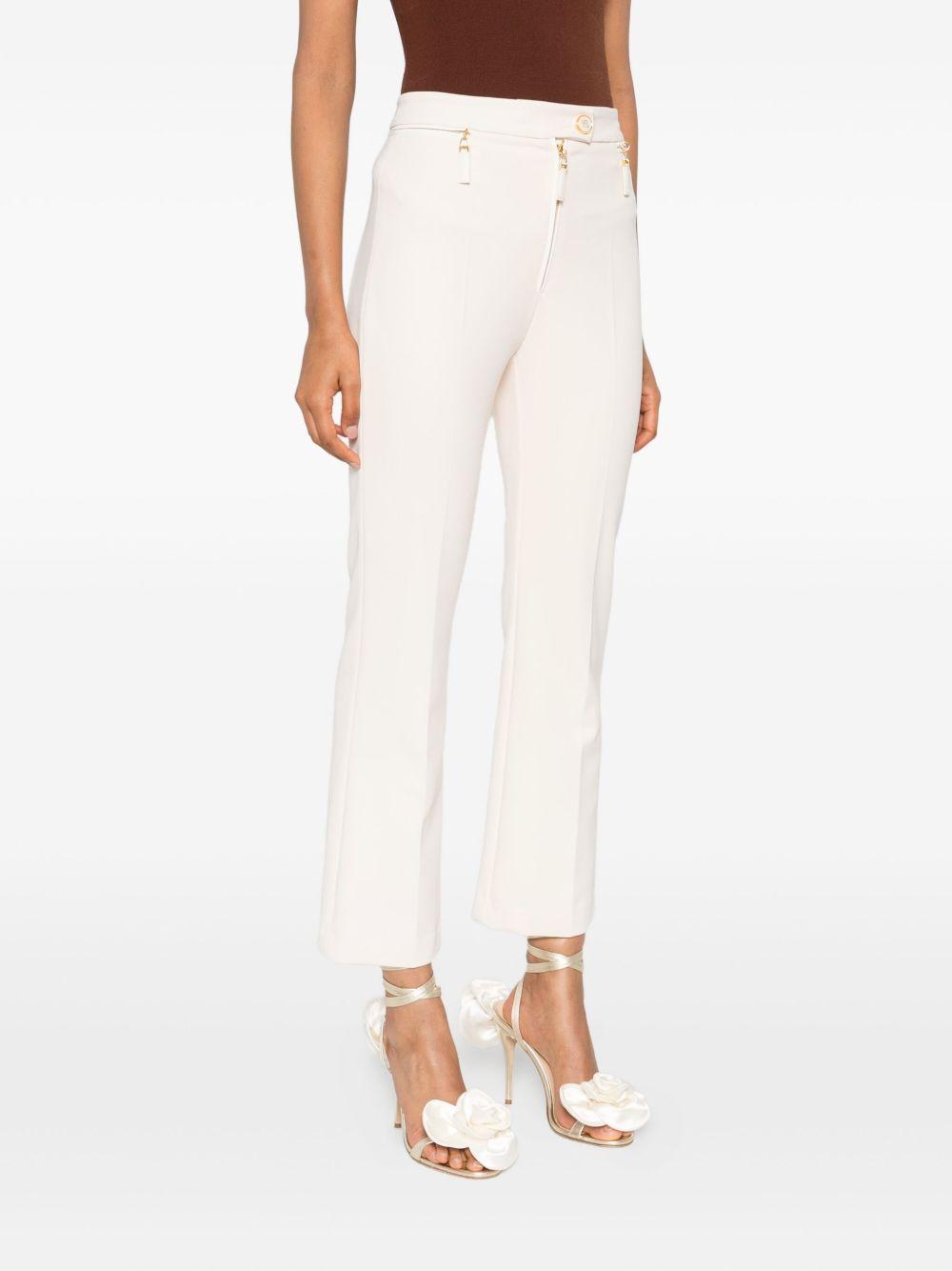 Pantaloni a Taglio Dritto con Zip PA10856E2 DZ9 ELISABETTA FRANCHI