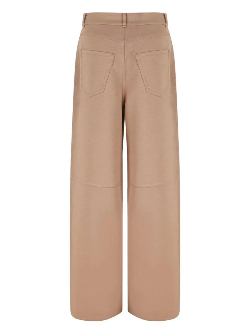 Pantaloni Vita alta con Tasche Applicate - Preludio Moda