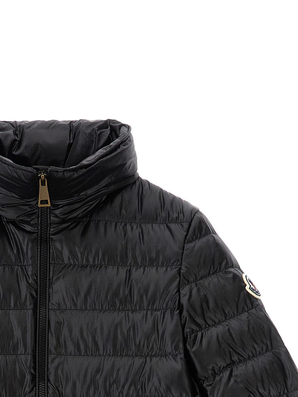Piumino in poliestere con cappuccio L19541A00015597QN 999 MONCLER KIDS