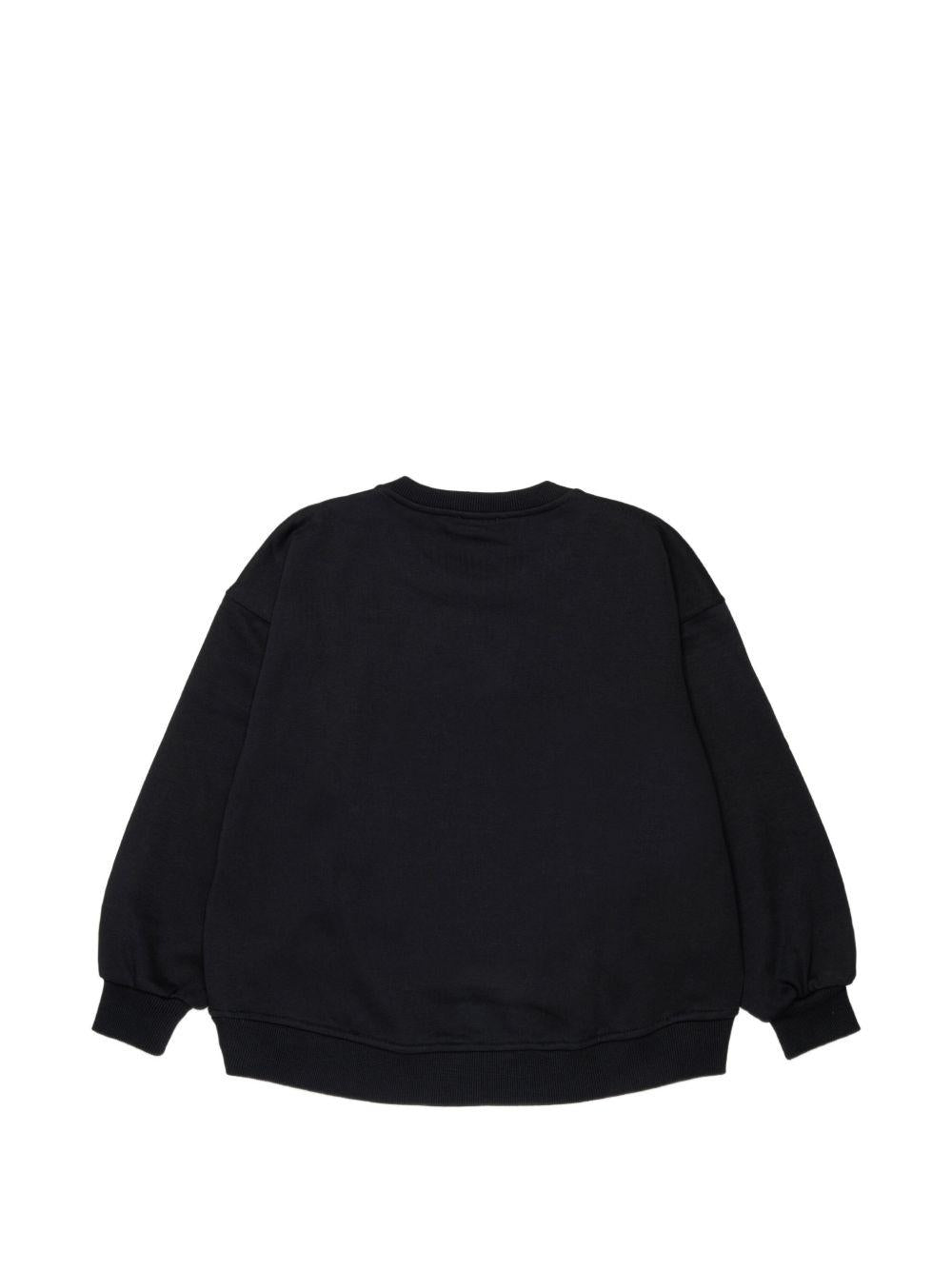 Felpa Nero J03017KYAZ3 K900 DIESEL KIDS