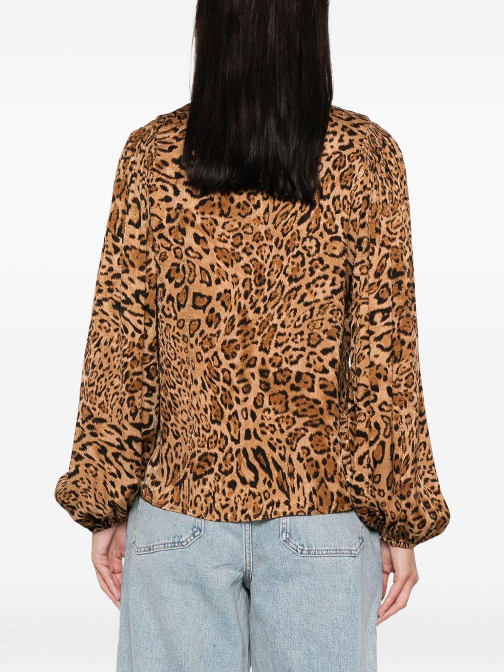 Camicia con Stampa Leopardata 252TP2476 12737 TWINSET