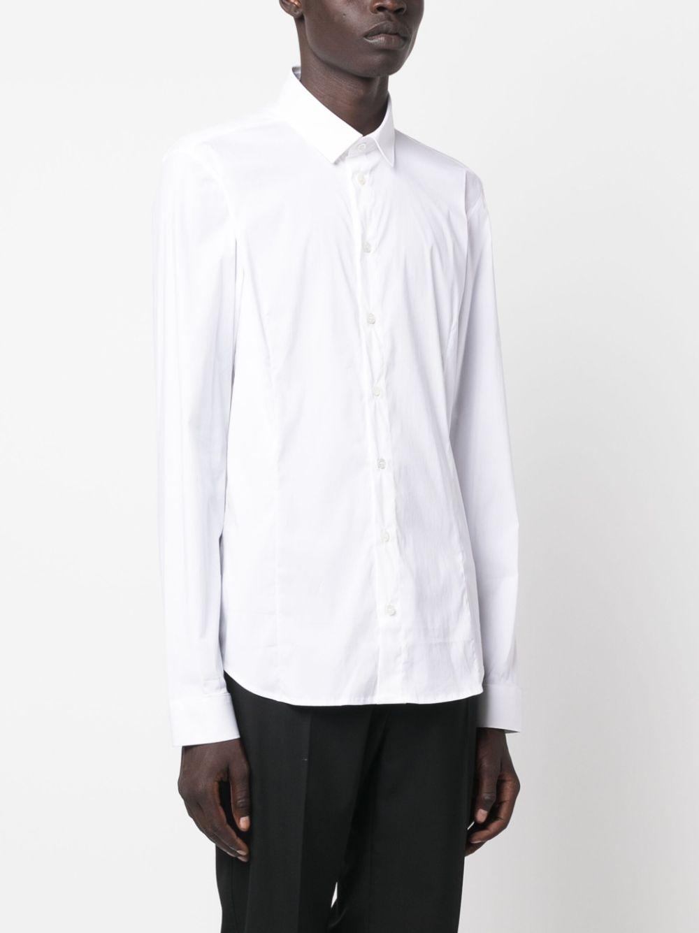 Camicia slim bianca