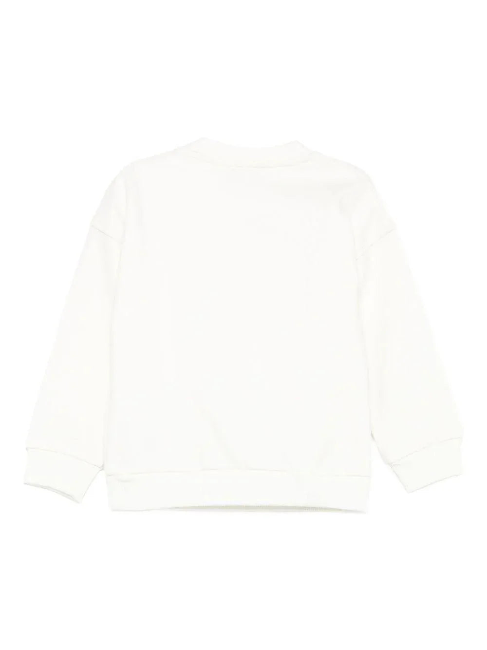 Felpa nuvola girocollo con motivo Teddy Bear e maniche lunghe - Preludio Moda