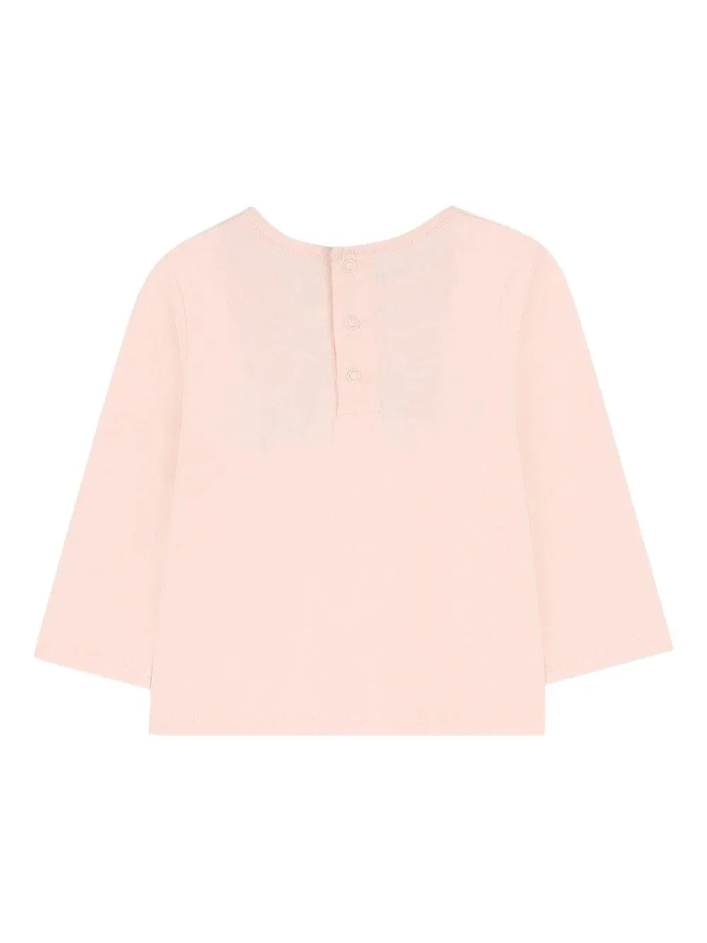 Top a Maniche Lunghe con Logo Stampato - Preludio Moda