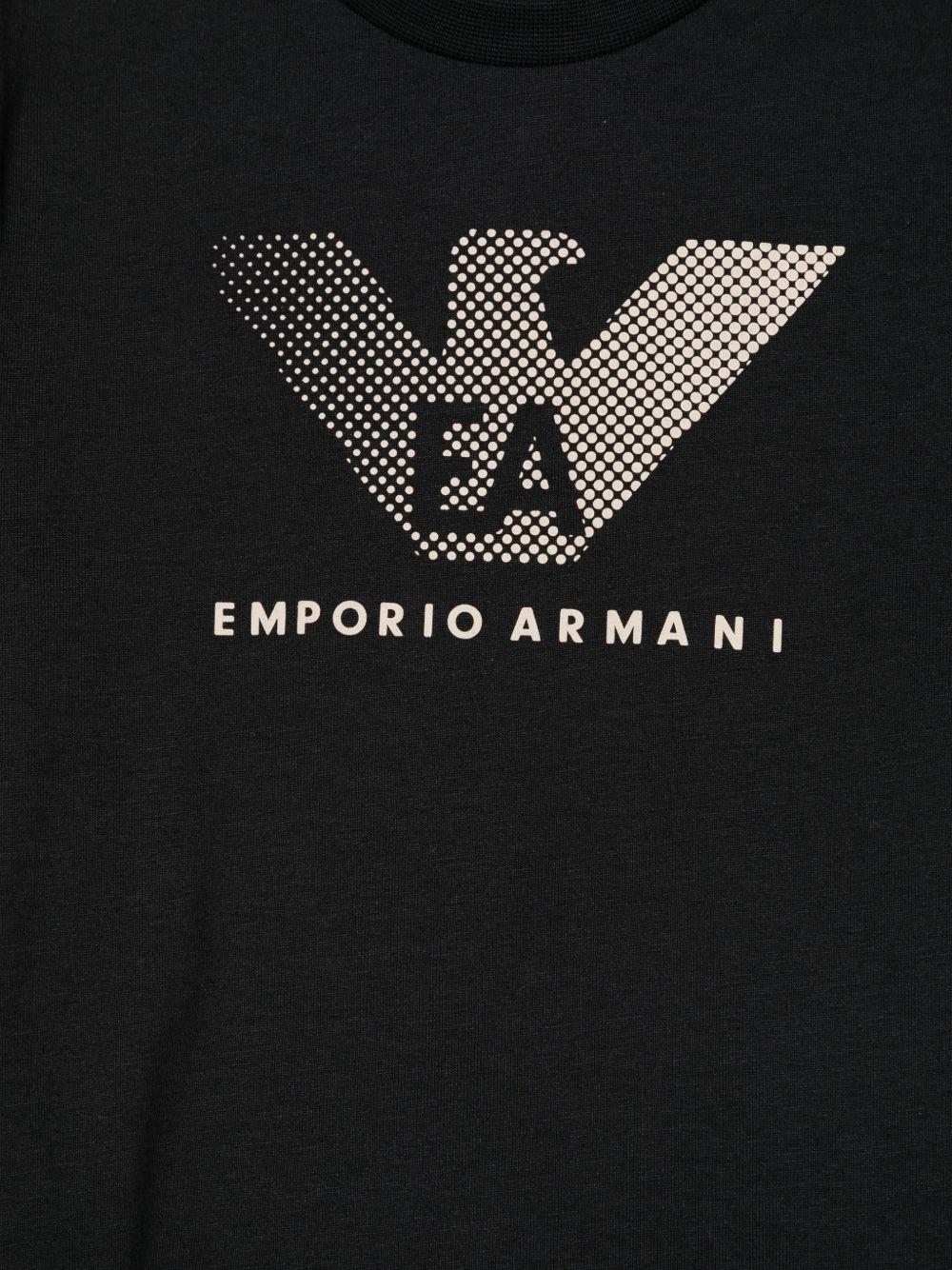 Set 3 t-shirt in cotone girocollo EB001324AF14503 MB005 EMPORIO ARMANI KIDS