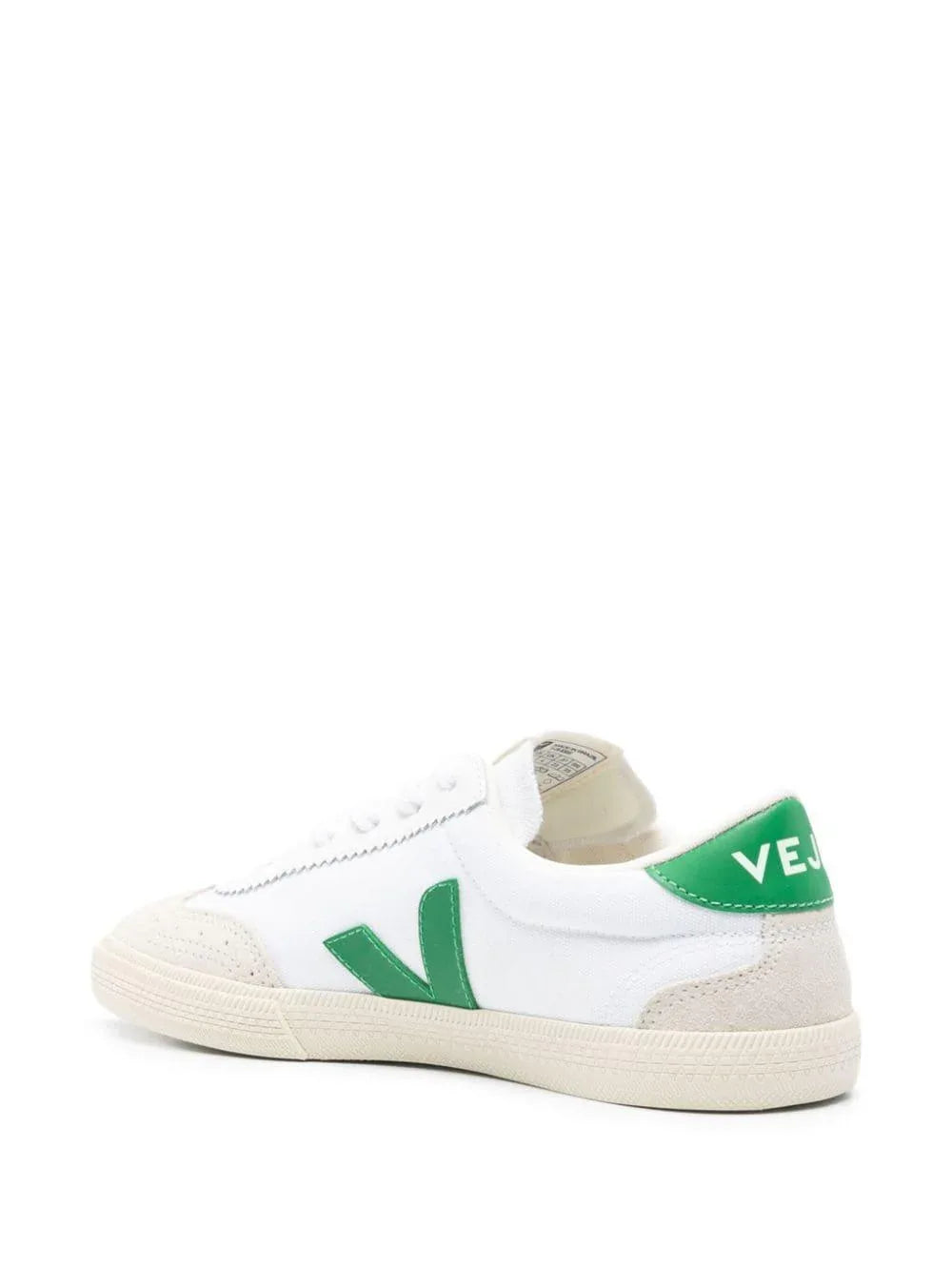 Sneakers V-10 a inserti bianche/verdi - Preludio Moda