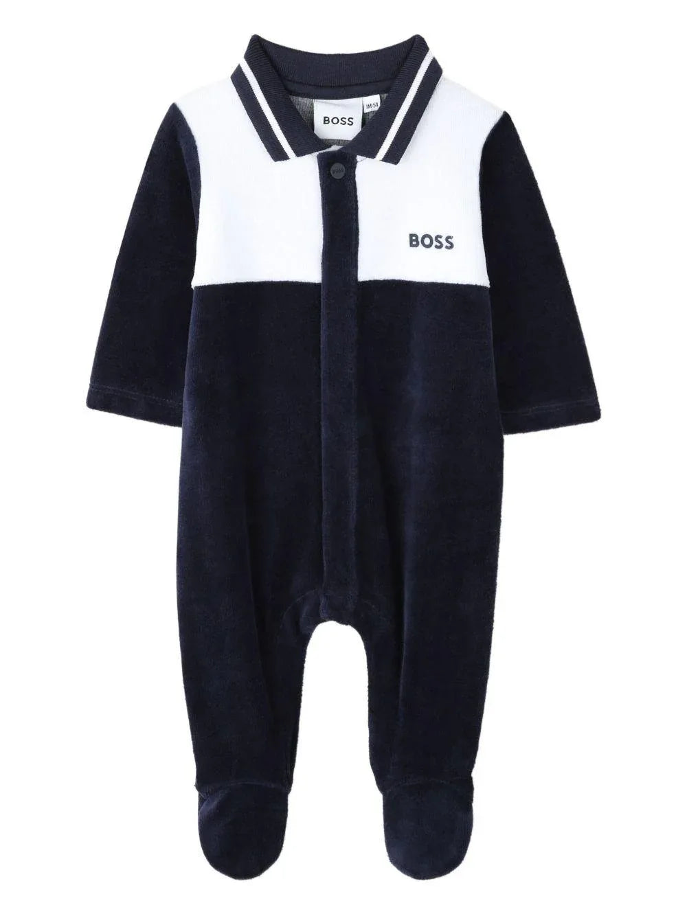 Pigiama BOSS Kidswear Blu con Logo - Preludio Moda