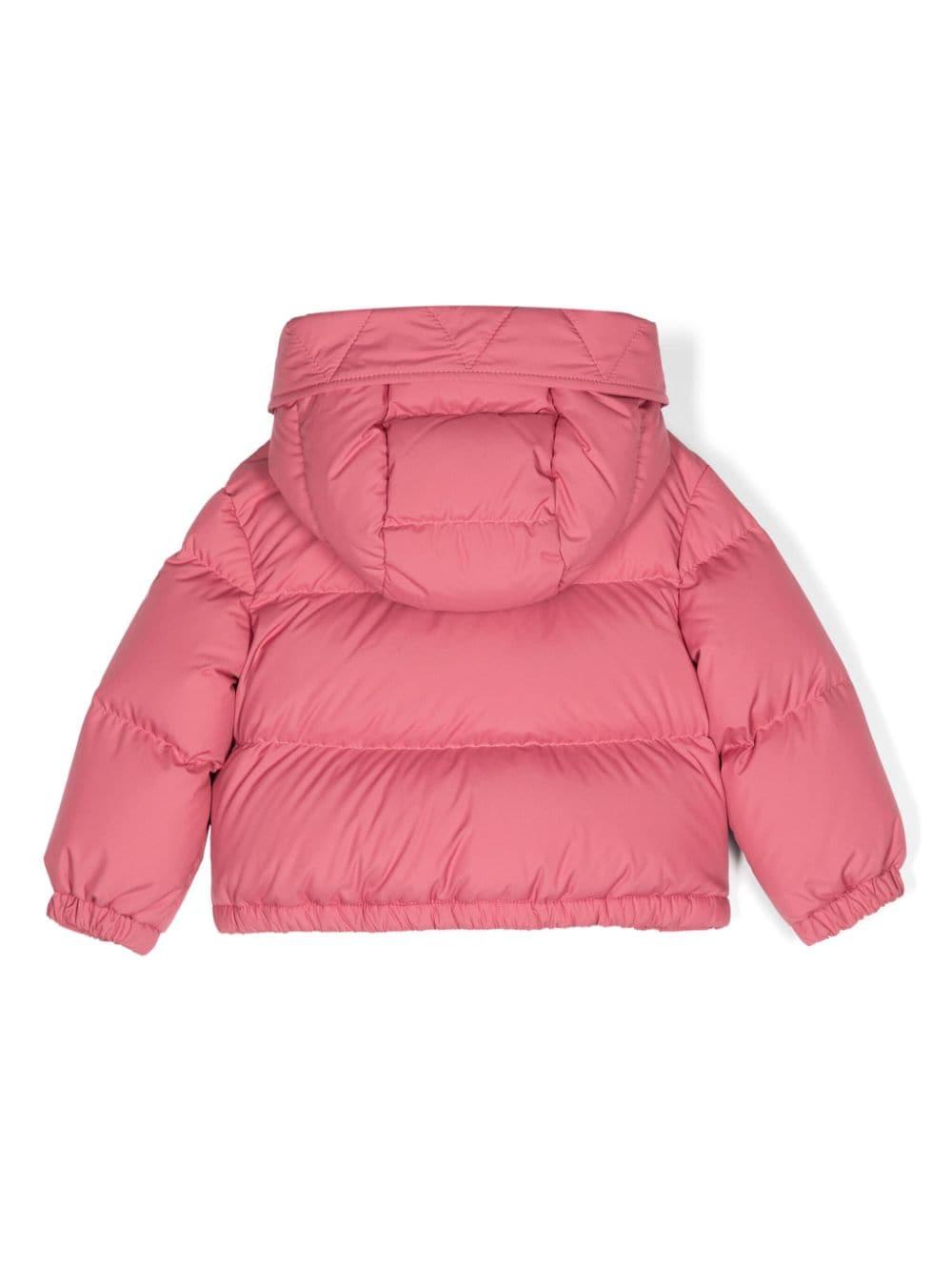 Giubbino Laurie rosa neonata 9511A0005054A81 52L MONCLER KIDS
