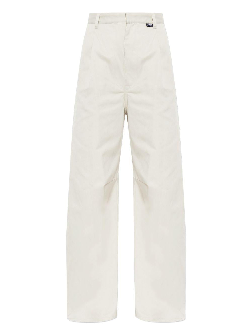 Pantaloni a gamba dritta S52KA0565M35729 102 MM6 MAISON MARGIELA
