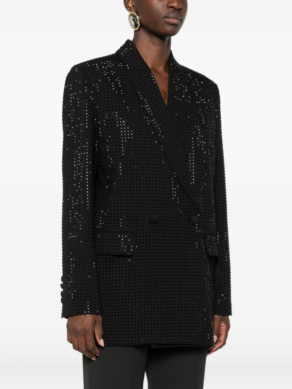 Blazer doppiopetto con bottoni decorativi 104456A287 Z99 PINKO