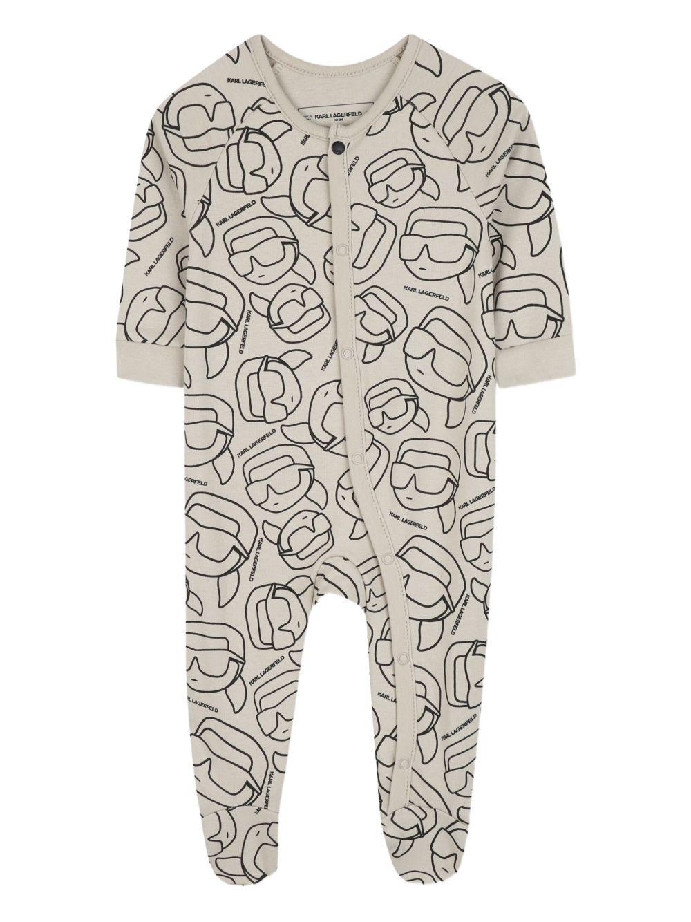 Set Tutine con Logo e Accessori Coordinati Z30974 211 KARL LAGERFELD KIDS