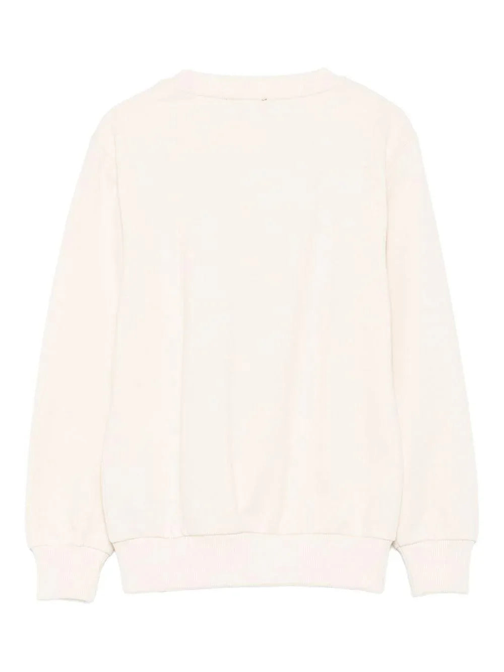 Felpa Beige con Bottoni e Logo - Preludio Moda