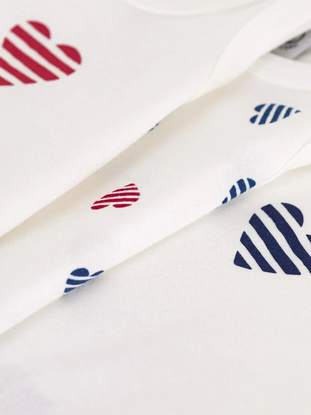 Set body con cuori giro maniche (3pz) - Preludio Moda