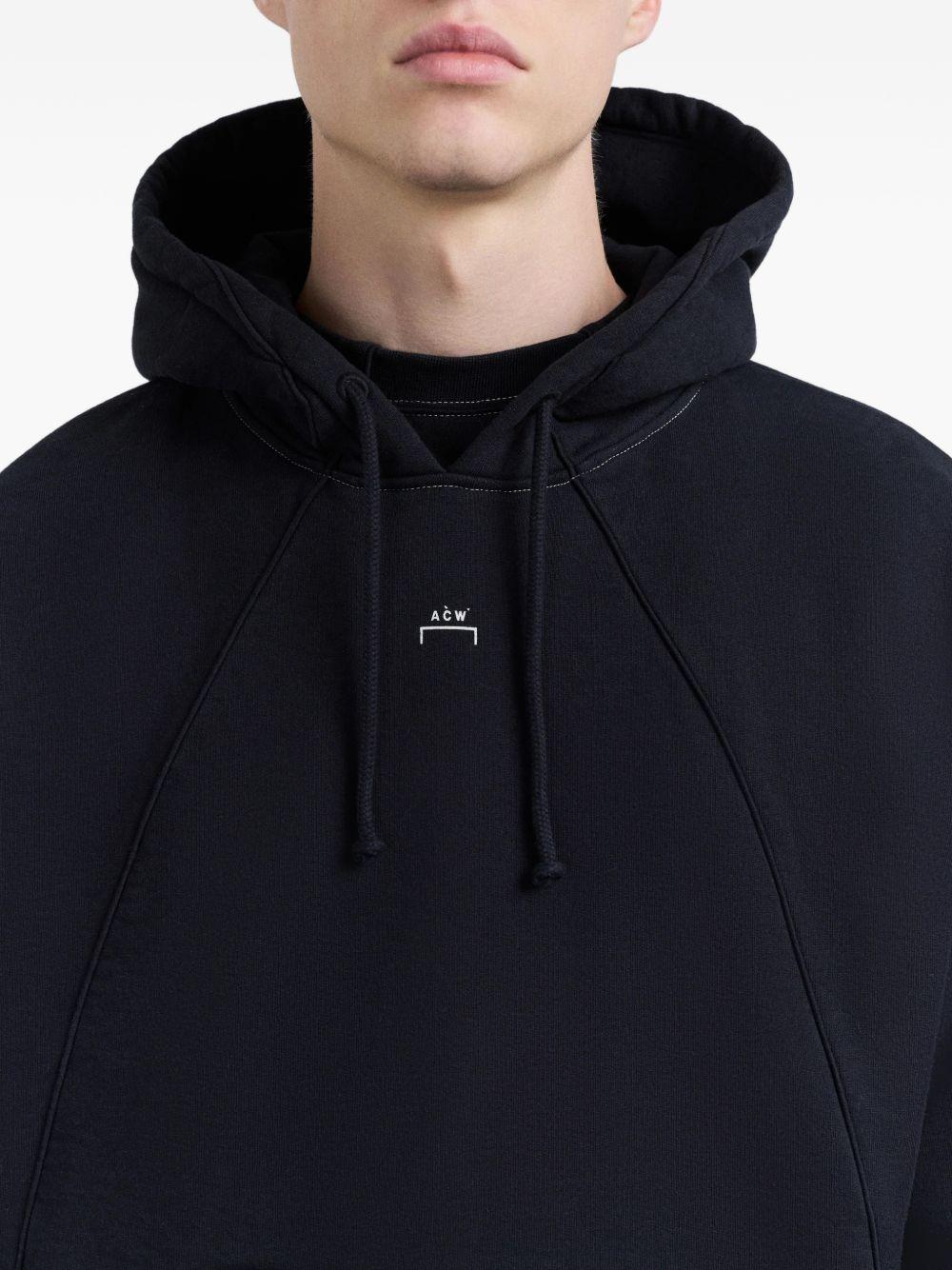 Felpa con cappuccio e cuciture a contrasto ACWMW231 ONYX A-COLD-WALL*