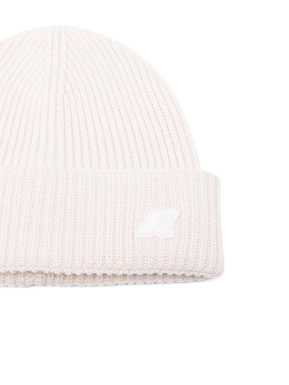 Berretto a coste con risvolto K1151RW AZ0 K-WAY KIDS