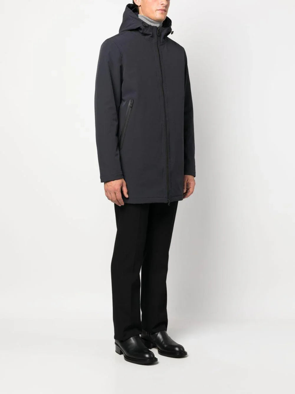 Trench gioli ta blu grafite - Preludio Moda