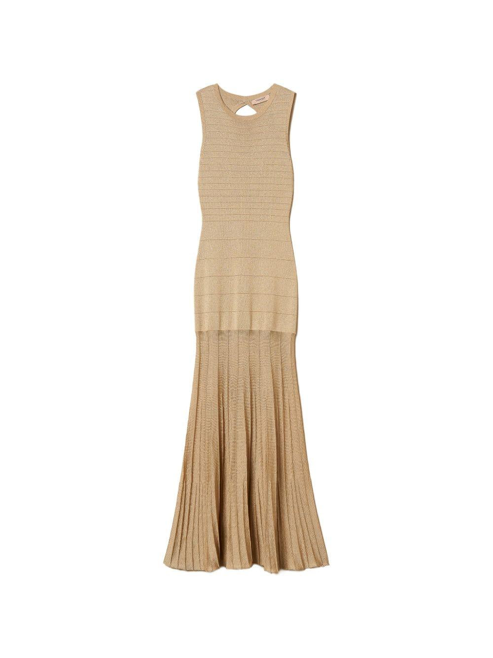 Abito in maglia con scollo cut-out 261TP3123 13372 TWINSET