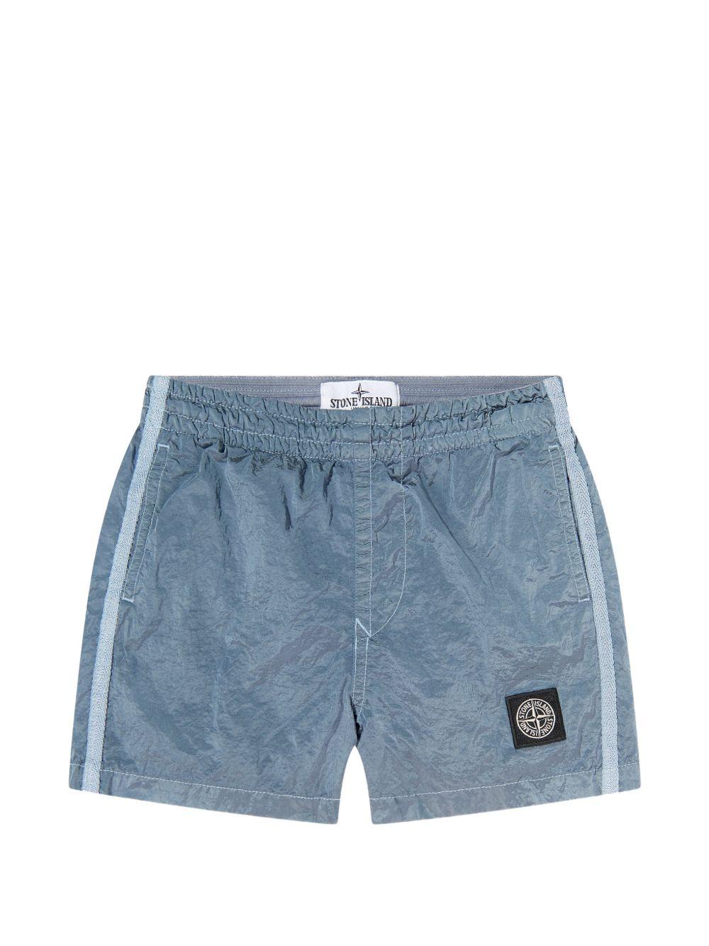 Bermuda da mare con elastico in vita L1S16B100002S0043 V004A STONE ISLAND KIDS