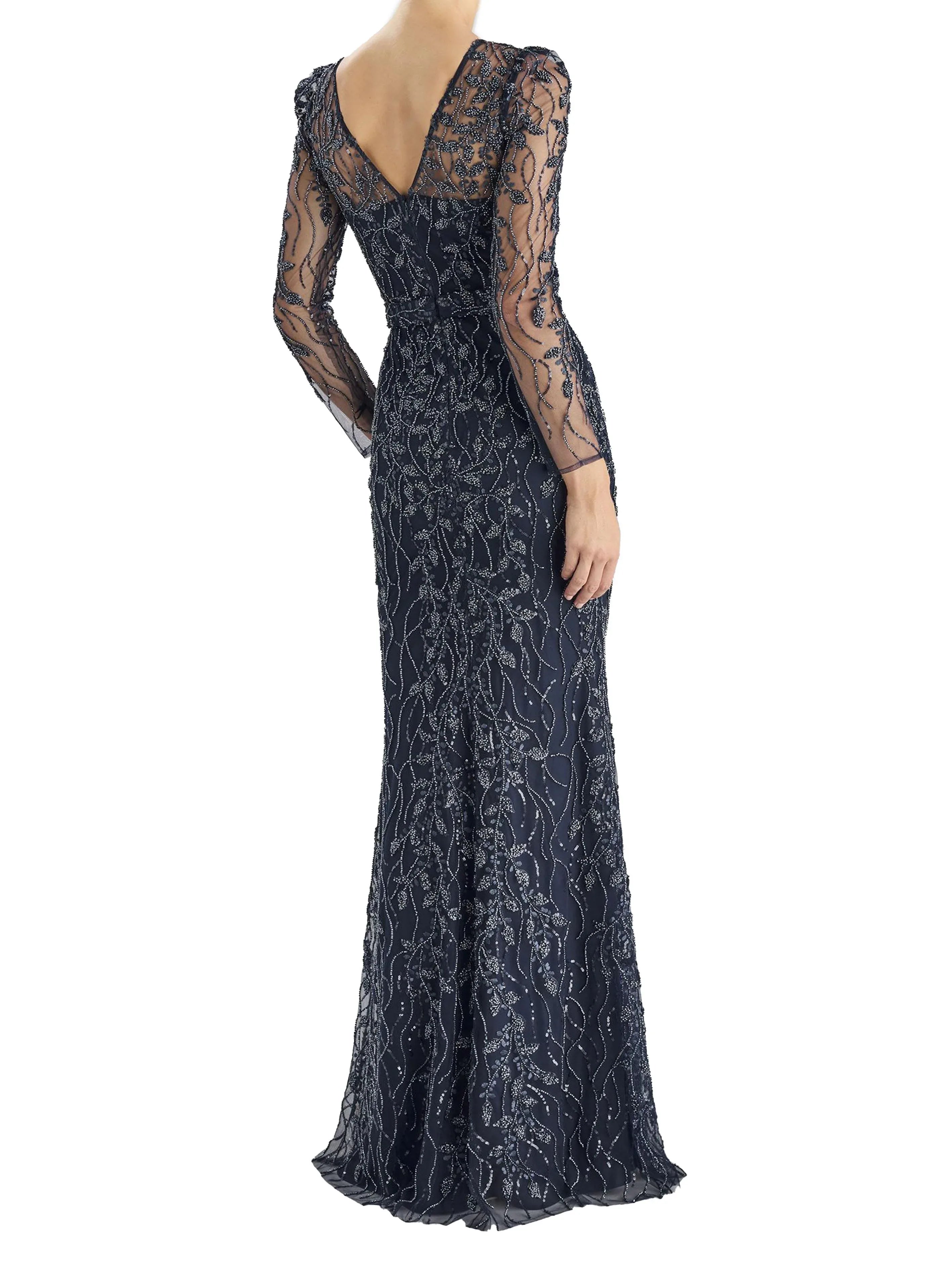 Abito Sparkle 2333 blu - Preludio Moda