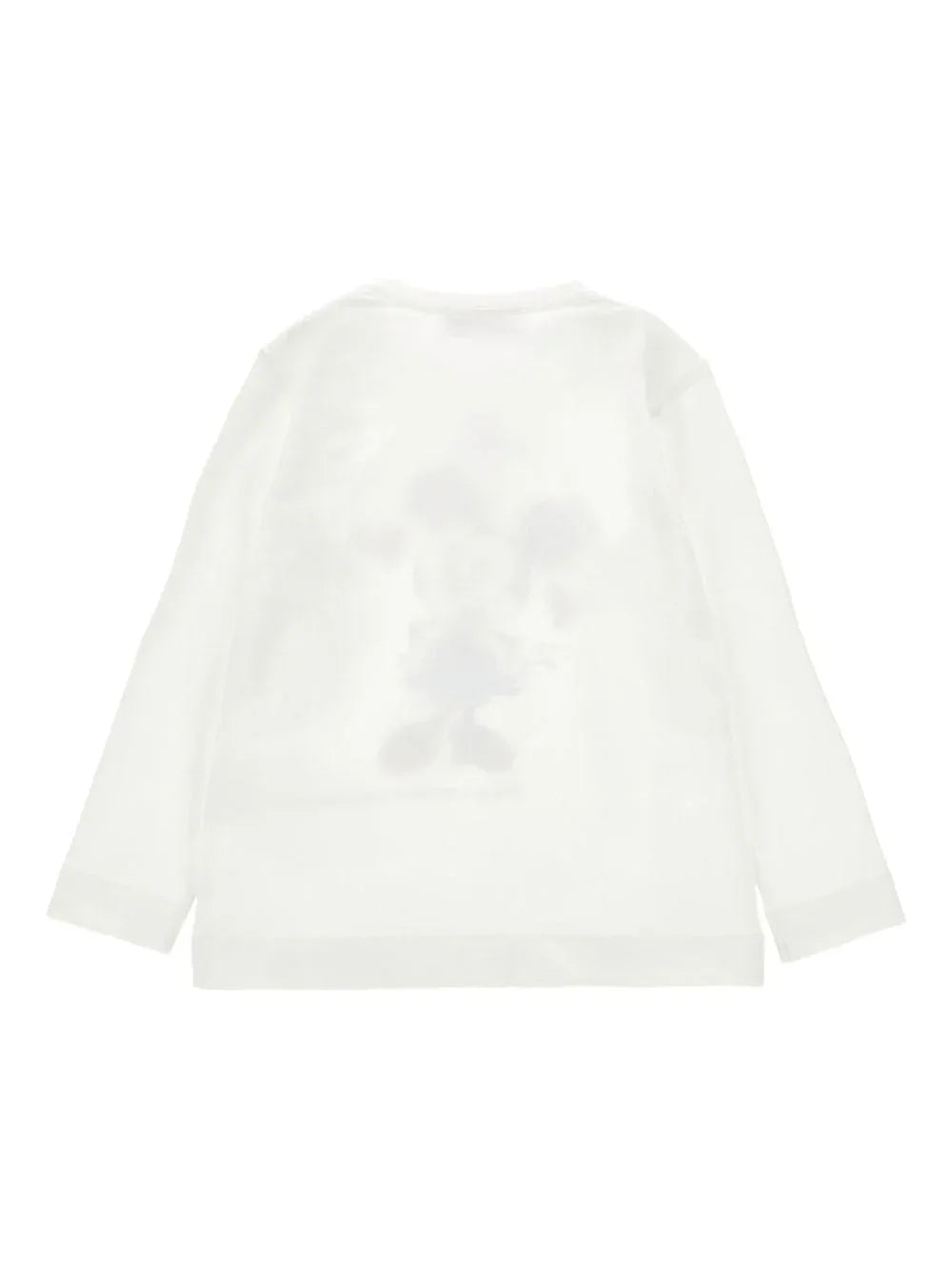 Top Bianco con Grafica Minnie e Motivo a Cuore - Preludio Moda