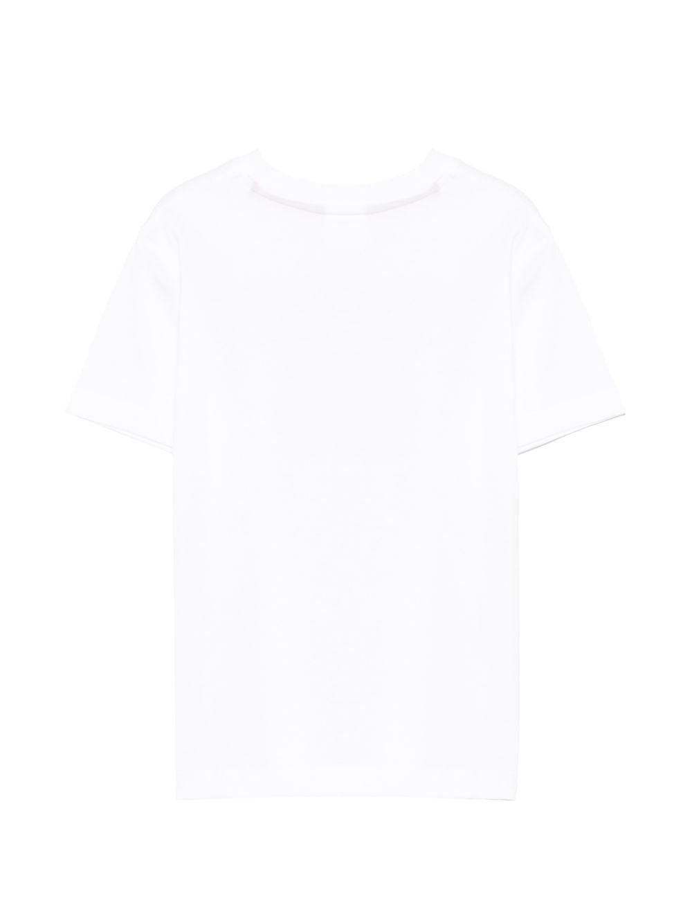 T-shirt con logo frontale G01019 10P HUGO KIDS