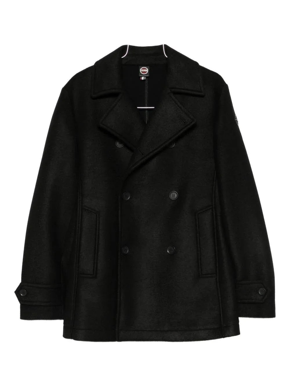 Giacca nera con tasche a bottoni - Preludio Moda