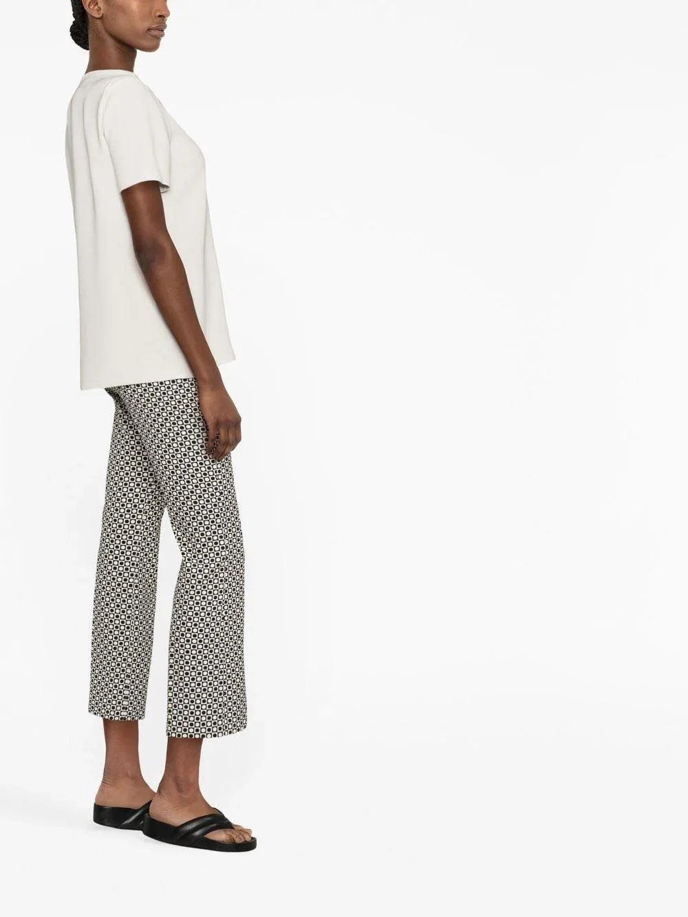 T-shirt avorio baisc - Preludio Moda