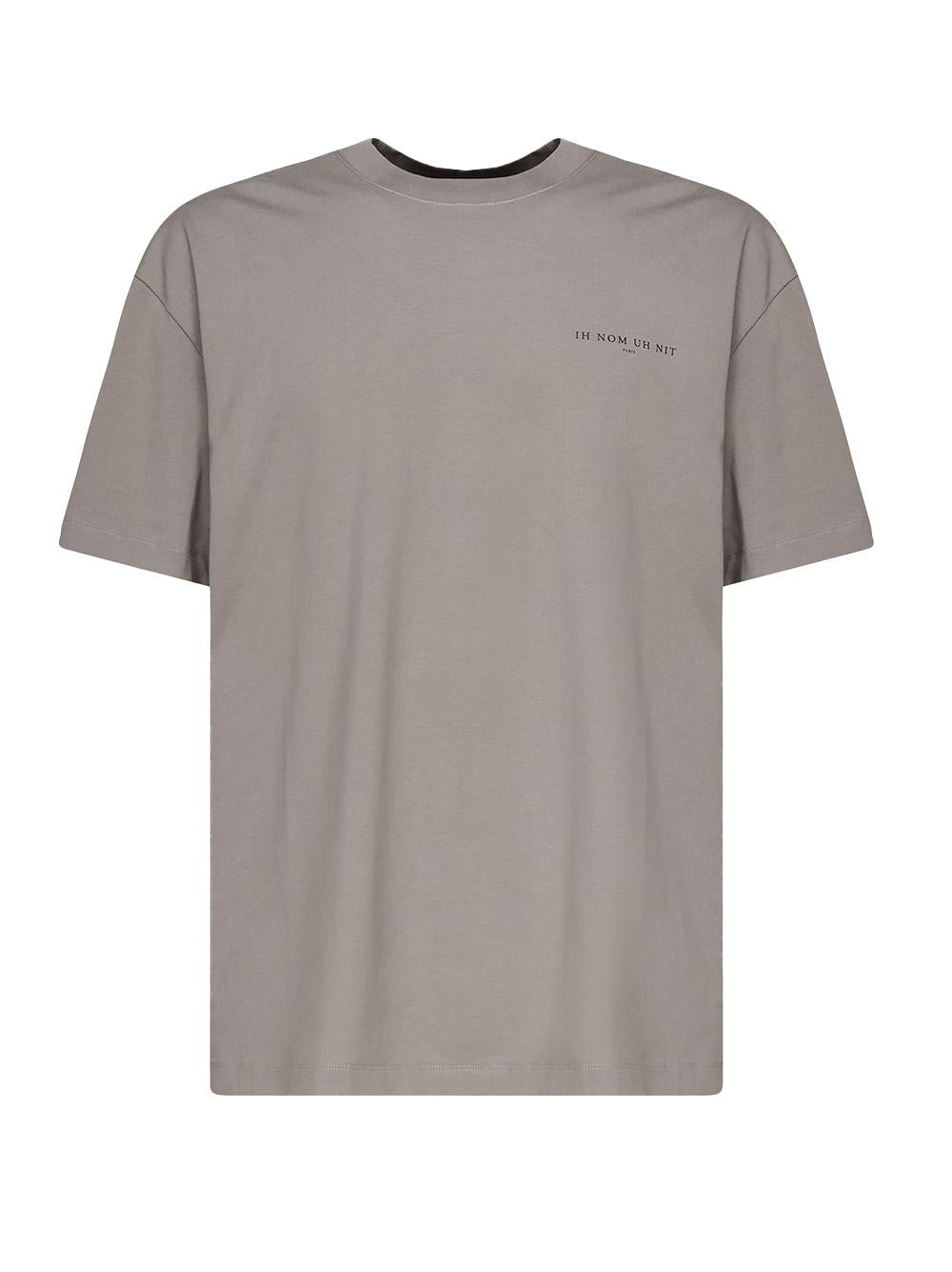 T-shirt grigio mask authentic retro