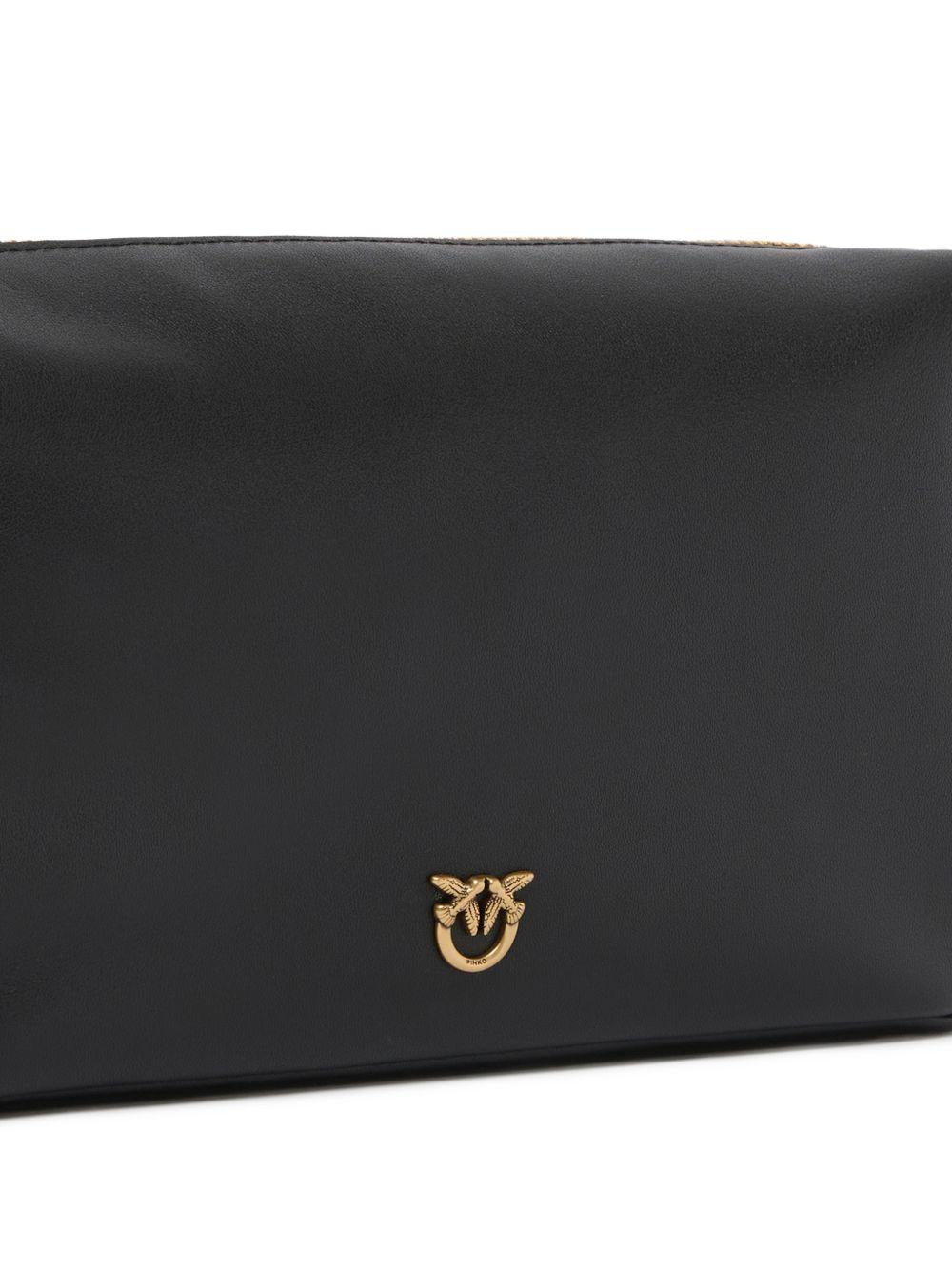 Borsa a tracolla con zip 106062A0QO Z99Q PINKO