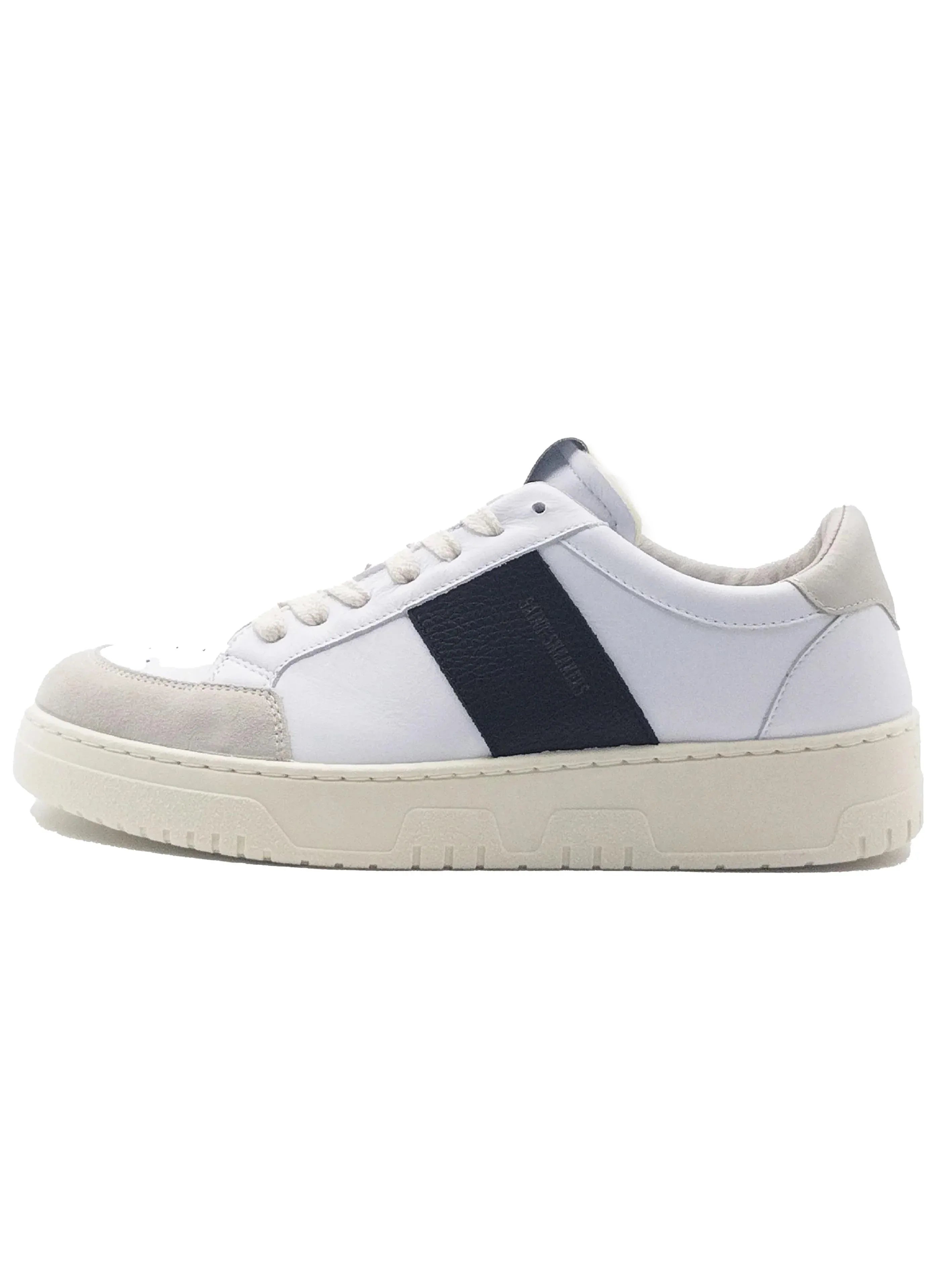 Sneakers Sail M bianche/nero - Preludio Moda
