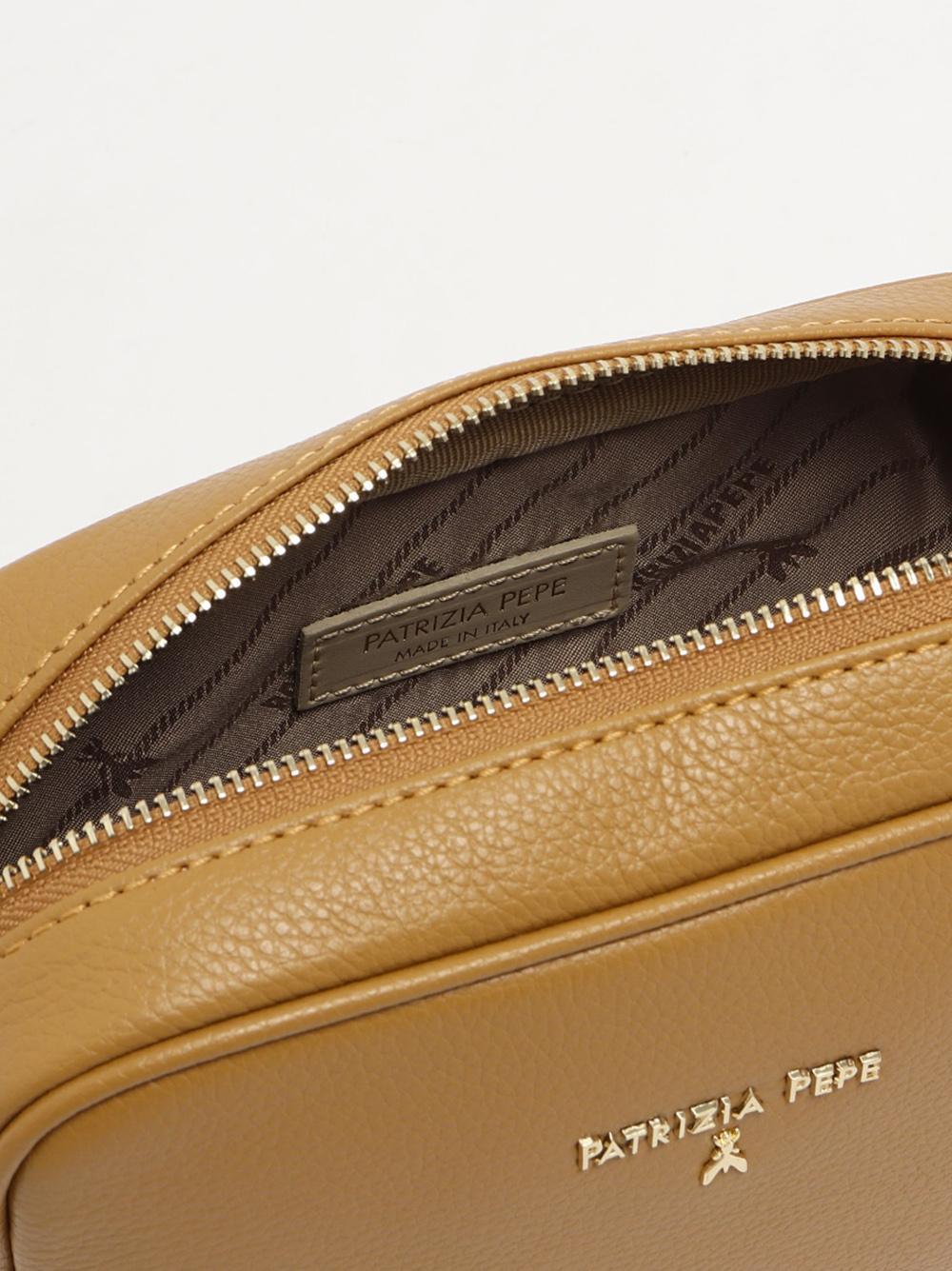 Borsa tracolla cuoio pelle martellata - Preludio Moda