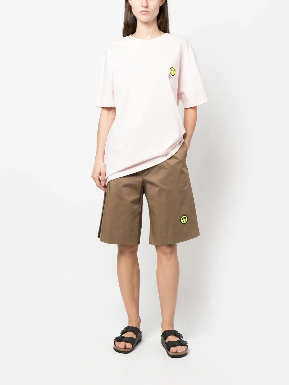 Bermuda marrone bande laterali - Preludio Moda