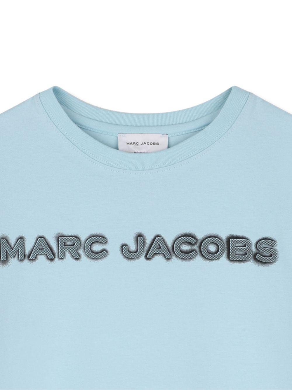 T-shirt in cotone organico girocollo W60755 77B MARC JACOBS KIDS