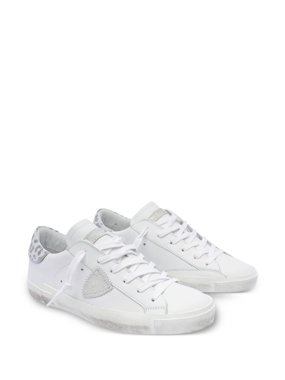 Sneakers prx low bianco/argento maculato