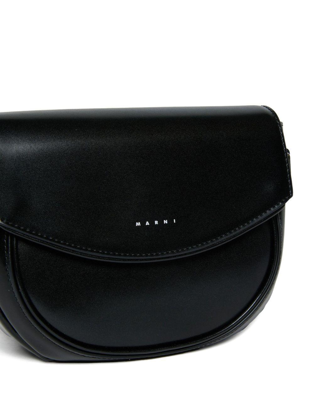 Borsa nera a tracolla con chiusura magnetica per bambini - Preludio Moda