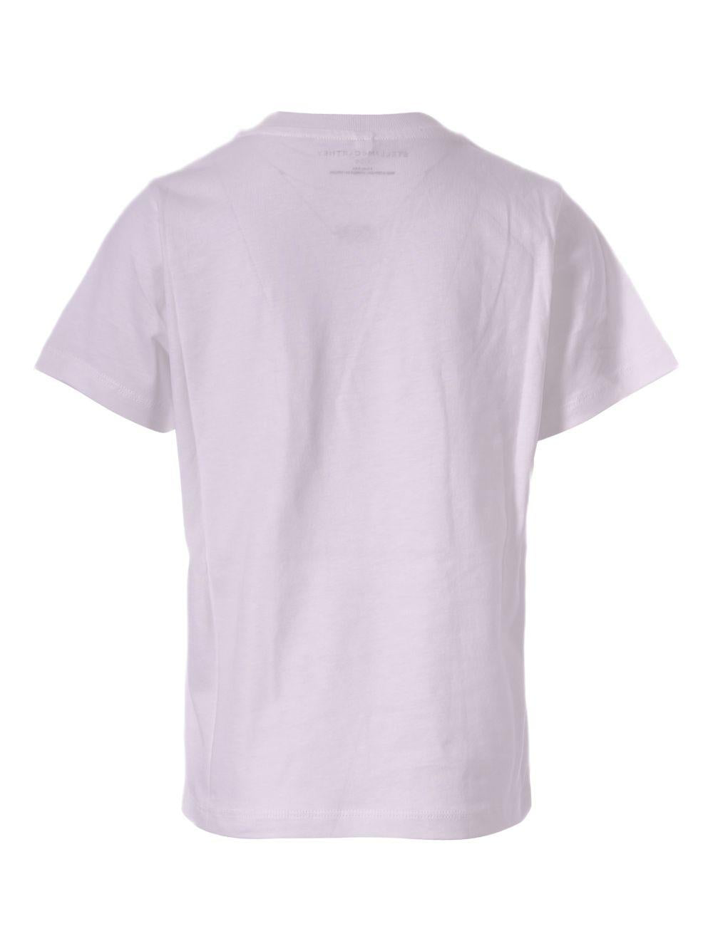 T-shirt stampa cartoon lavanda TY8P61Z0434 101 STELLA MCCARTNEY KIDS
