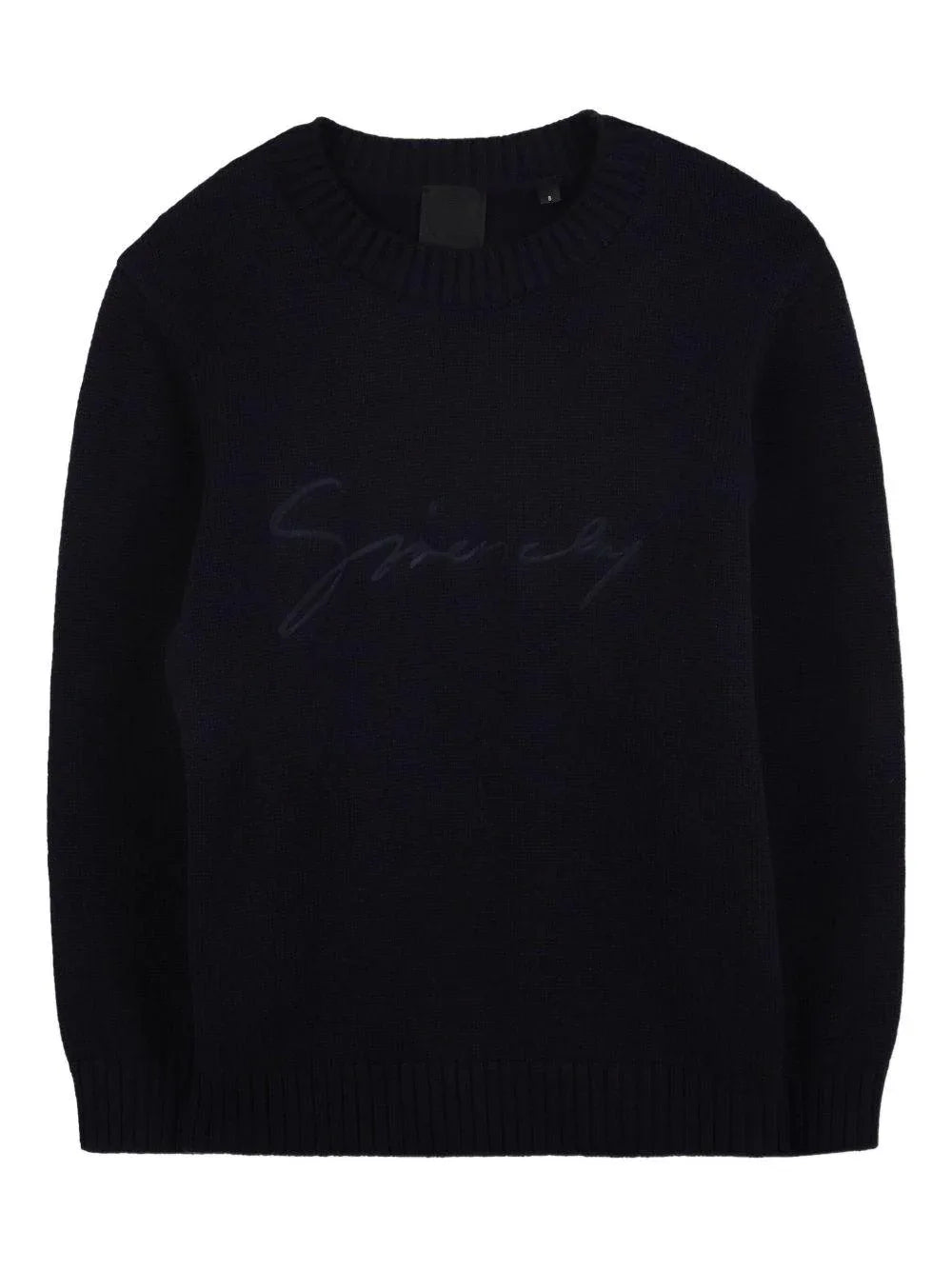 Maglione con Ricamo e Orlo a Coste - Preludio Moda