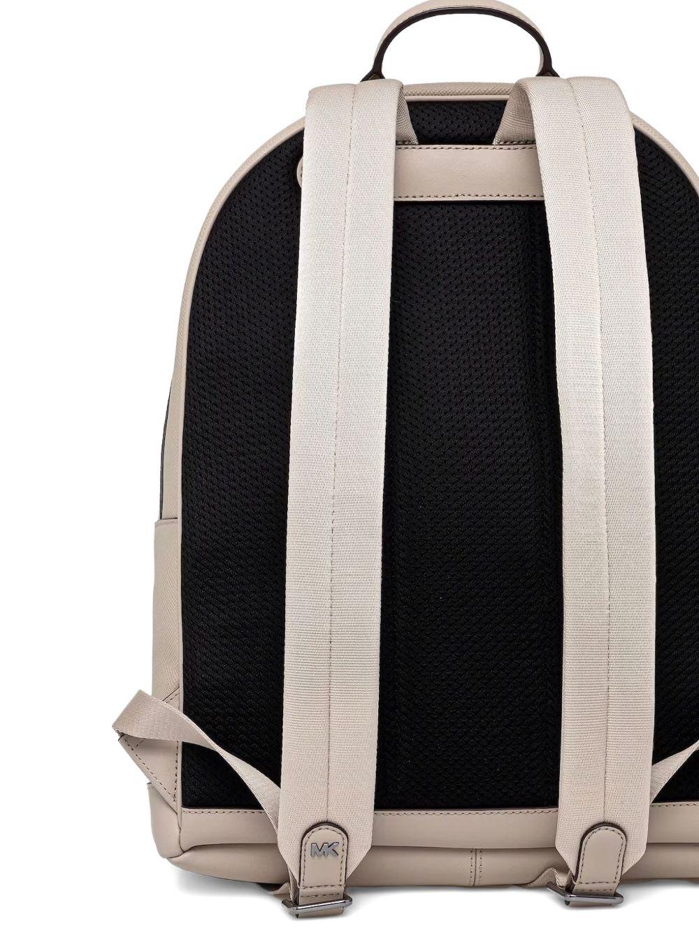 Zaino Edison sabbia in pelle saffiano