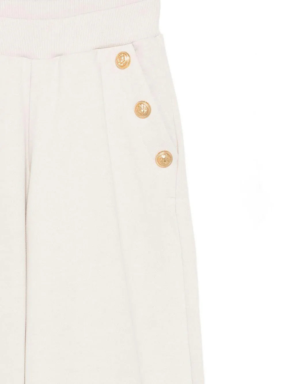 Pantaloni Bambina con Bottoni Oro - Preludio Moda