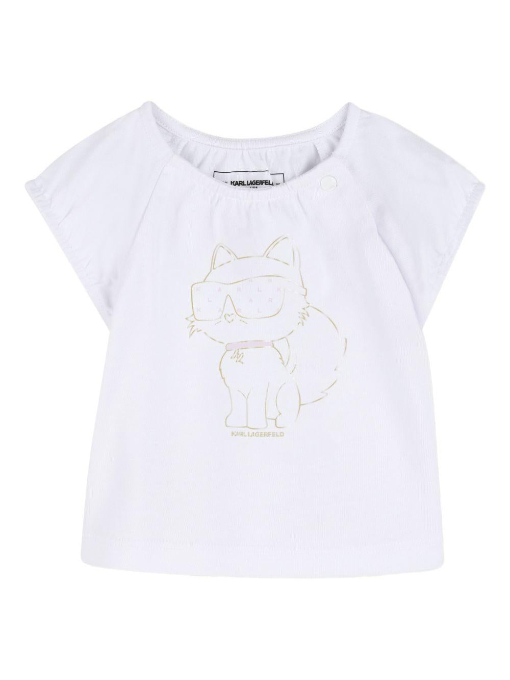 Completo t-shirt e gonna Z31046 S01 KARL LAGERFELD KIDS