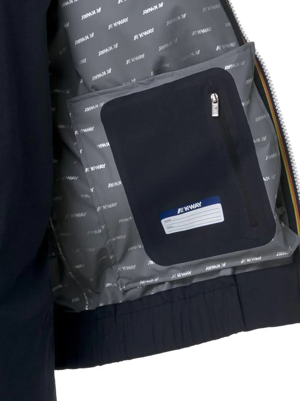 Giubbino aurene stretch dot blu - Preludio Moda