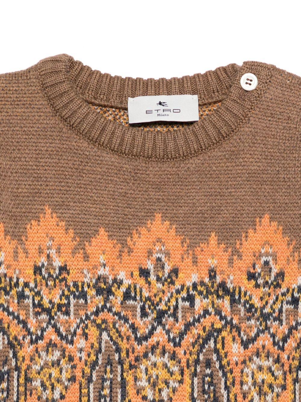 Maglione con Motivo Paisley - Preludio Moda