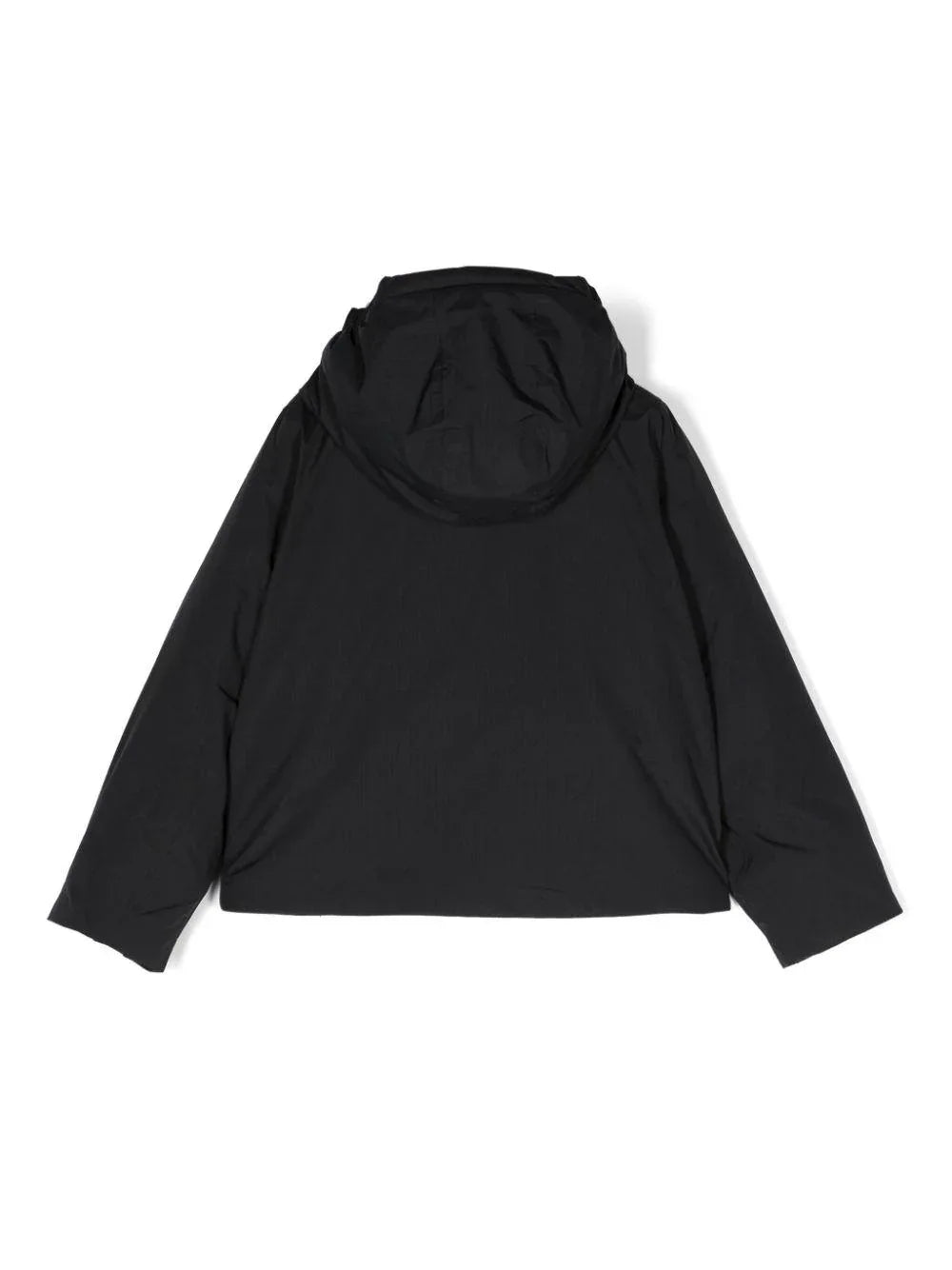 Giubbino nero logo petto - Preludio Moda