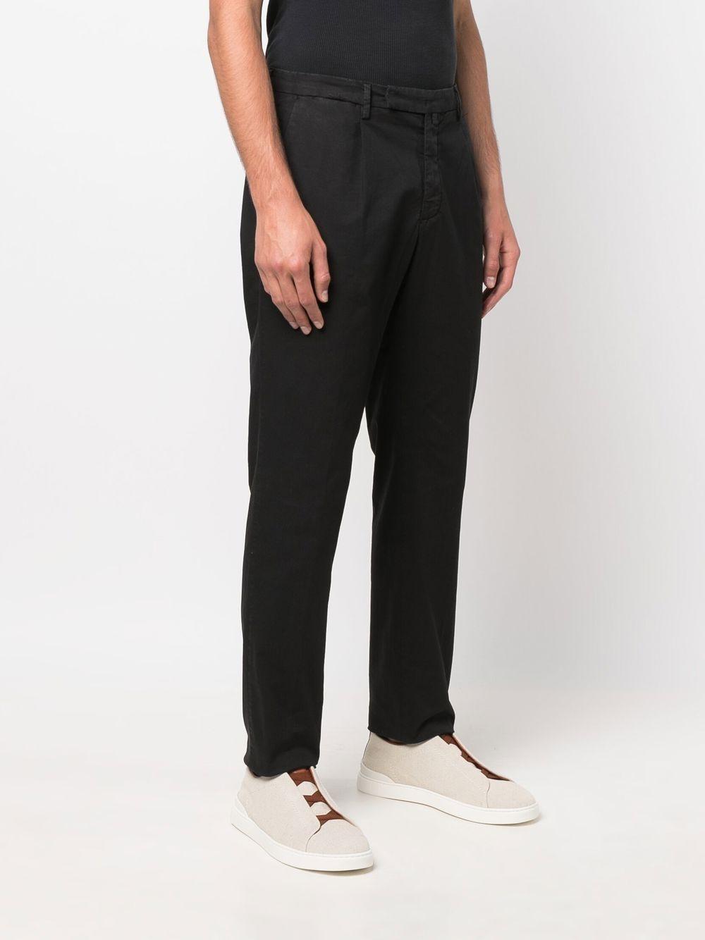 Pantalone nero in tinta unita BG21V322070 010 BRIGLIA