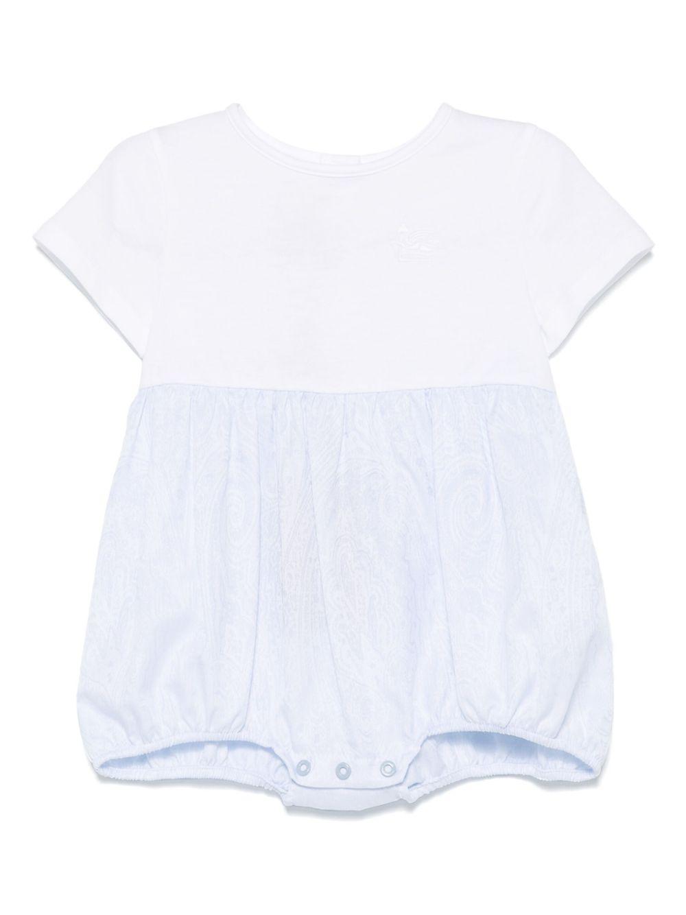 Tutina bicolor neonato GWB540P0472 600 ETRO KIDS