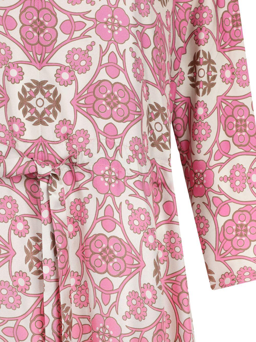 Abito fulvia fantasia floreale - Preludio Moda