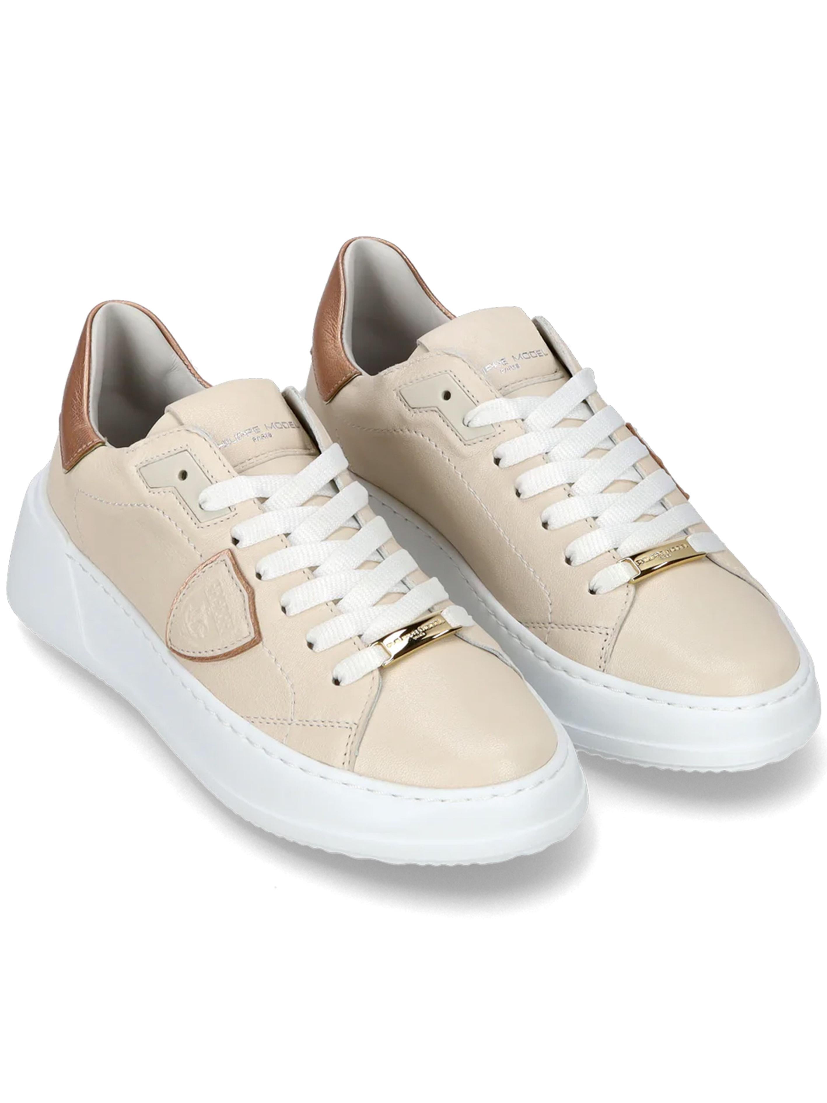 Sneakers Tres Temple Nude donna BJLD WM03 PHILIPPE MODEL