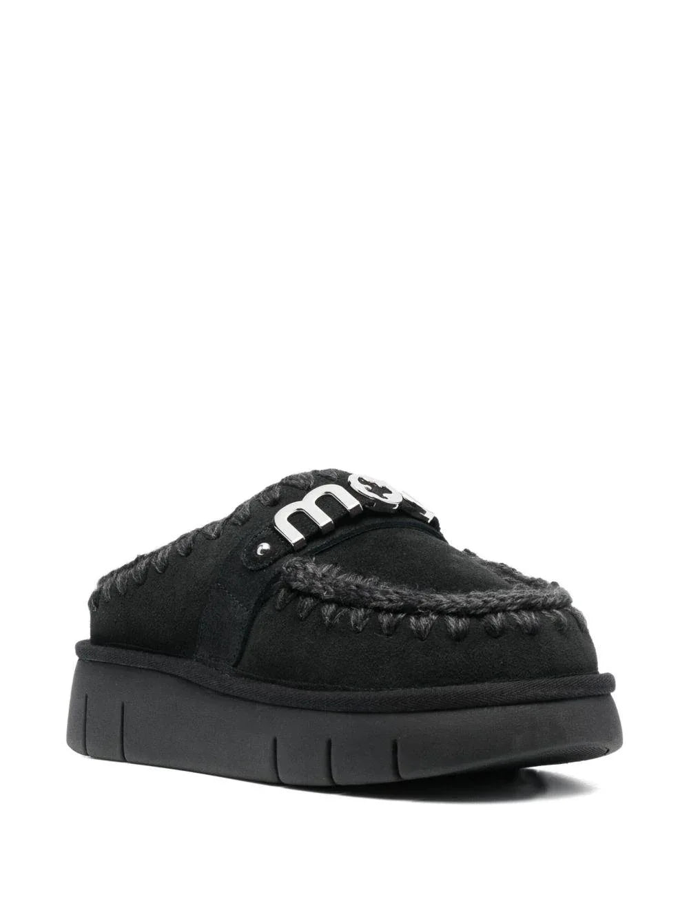 Mules con applicazione - Preludio Moda