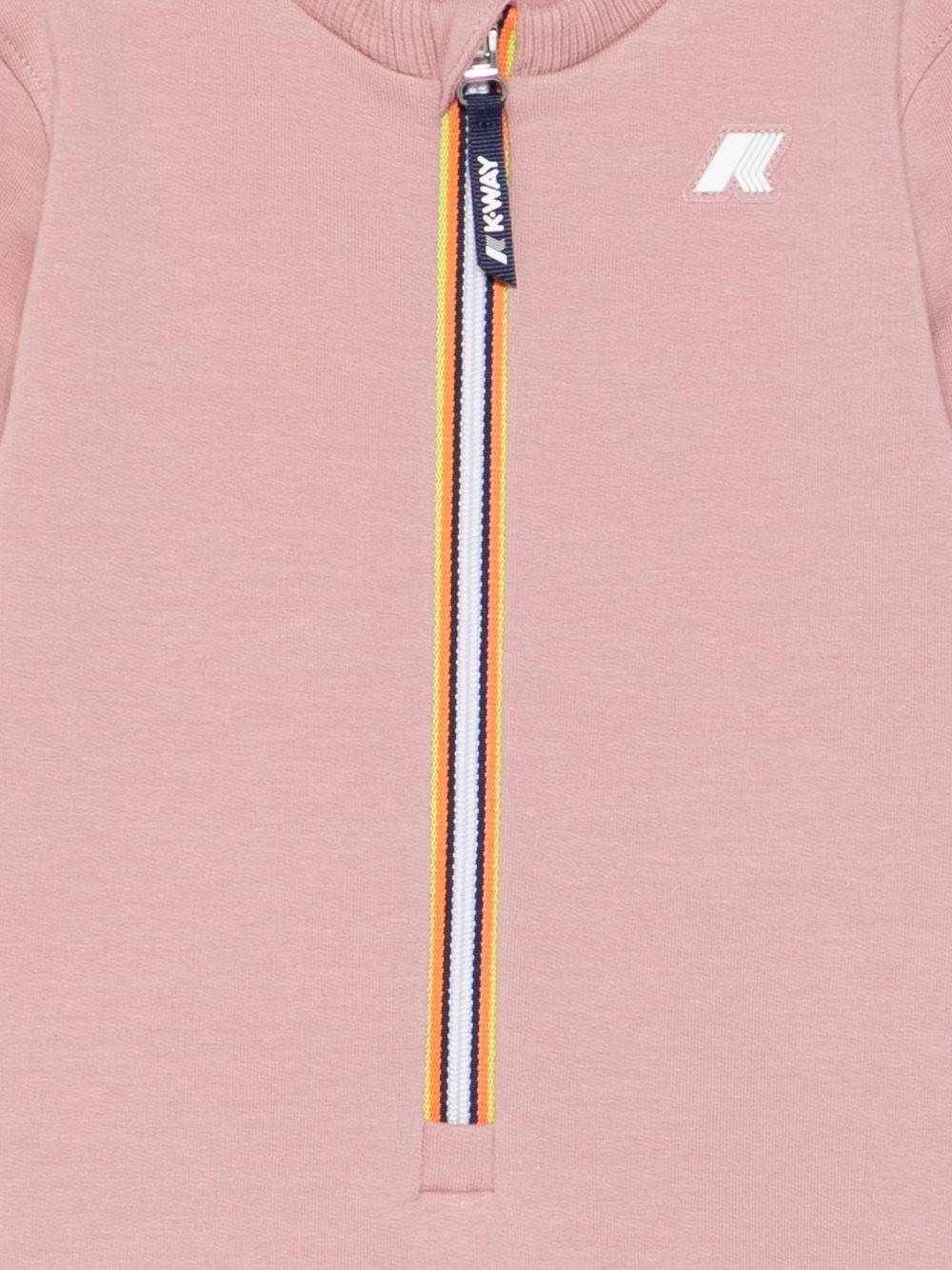 Set tutina rosa con berretto coordinato K31361W WDV K-WAY KIDS